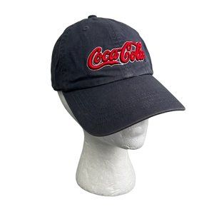 Coca Cola Las Vegas Fitted Hat Cap Embroidered Logo Spellout Blue Red Coke